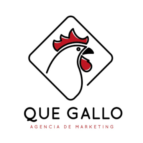 Logo Que Gallo Nuevo Blanco